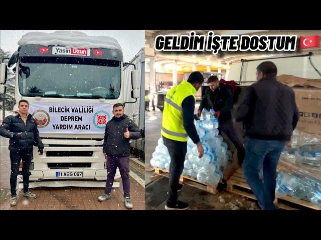 DEPREM BÖLGESİNE YARDIMA GİTTİK!