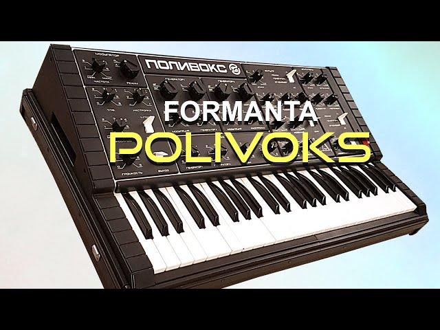 FORMANTA POLIVOKS - A Very Soviet Synthesizer | Review, Sounds & Demo