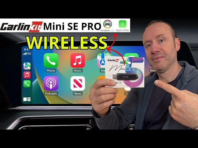 CARLINKIT MINI SE PRO 2025 2 IN 1 and you have ANDROID AUTO and APPLE CARPLAY WIRELESS WITHOUT CA...