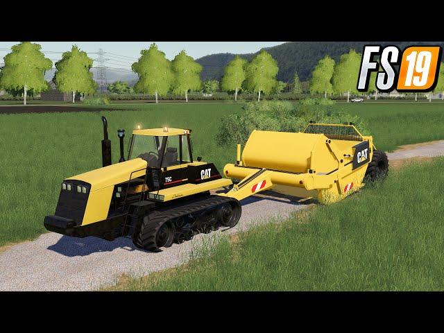 FS19 NEW  ASHLAND I-200 TS4 SCRAPER AGRIFREDO MAP FARMING SIMULATOR 19 PUBLIC WORKS