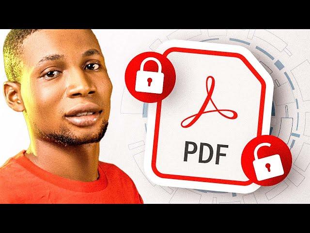 HOW TO PASSWORD PROTECT AND UNLOCK ANY PDF FILE IF YOU FORGOT THE PASSWORDM IN 5 MINUTES