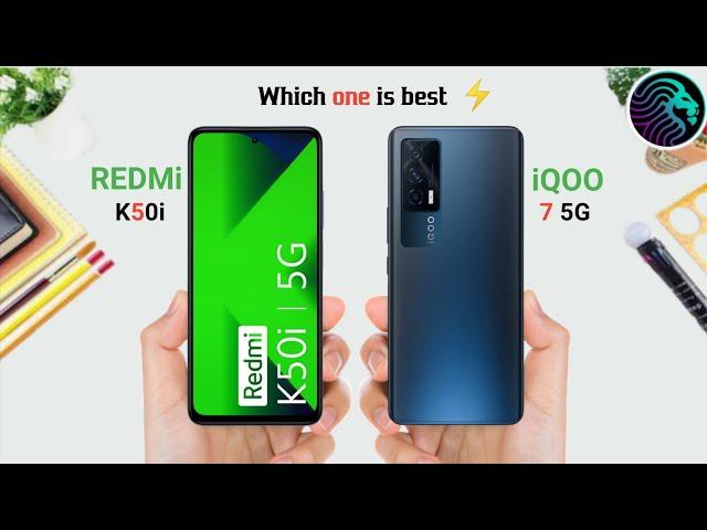 Redmi k50i Vs iQOO 7 5G