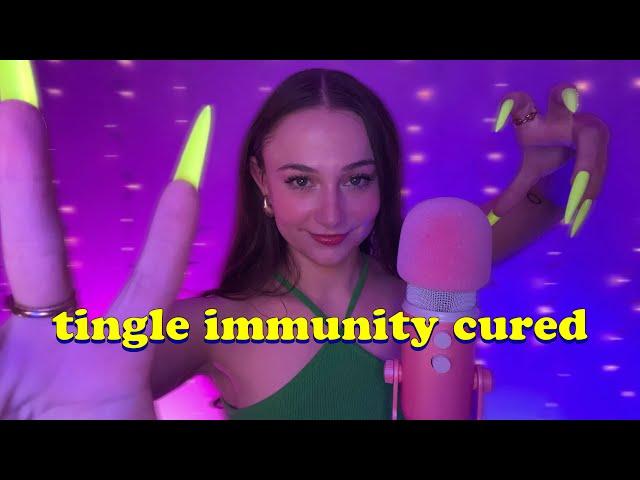 CLICK if you have TINGLE IMMUNITY  fast and aggressive ASMR for EXTREME TINGLES