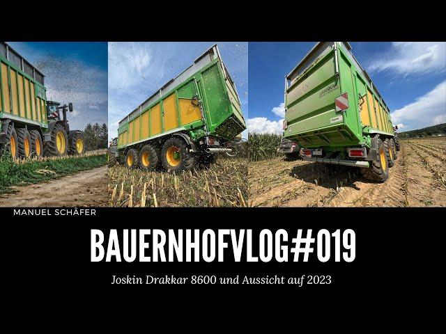 BauernhofVlog #019 Vorstellung und Fazit vom Joskin Drakkar 8600 Triedem Bandwagen