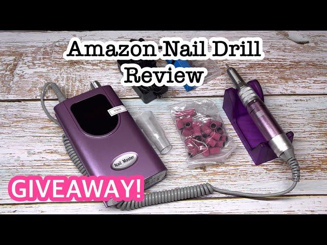 AMAZON E-FILE REVIEW / Delanie Electric Nail Drill Machine / Electric Nail File