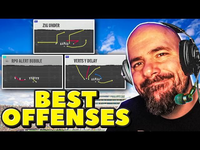 Top 5 Offensive Playbooks in College Football 25