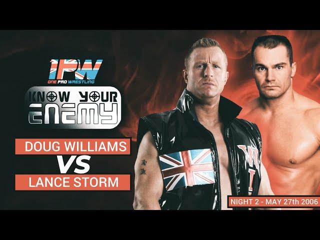 Lance Storm vs. Doug Williams - Singles Match