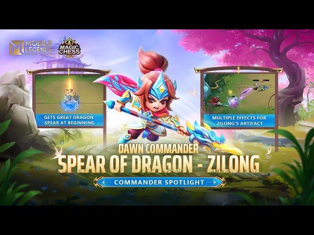 Commander Spotlight | Spear of Dragon | Zilong | Magic Chess | Mobile Legends: Bang Bang