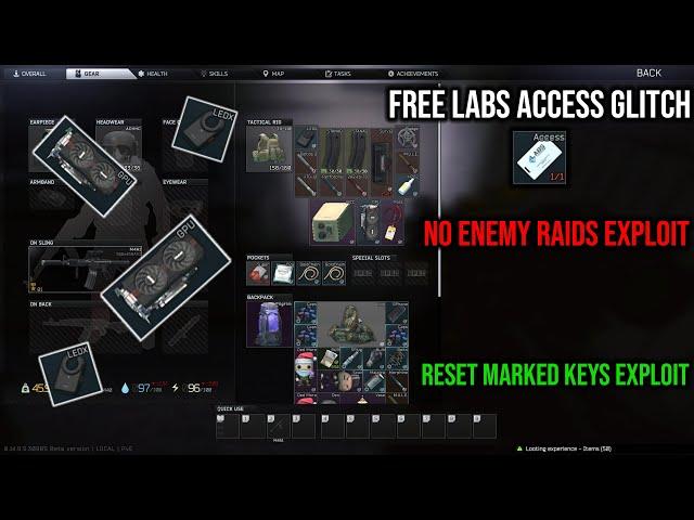 [Patched] Labs is Still Free | Risk Free Raids | Tarkov PVE exploits