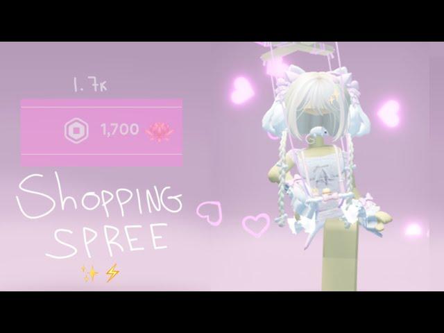 1,700 robux shopping spree + mm2 gameplay 