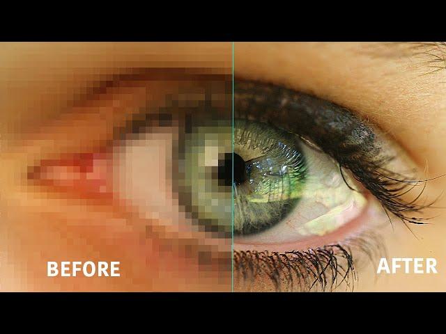 How to Depixelate a Images in Photoshop