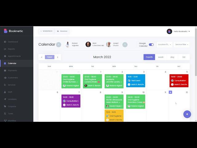 Appointment Scheduling & Calendar reservation SaaS