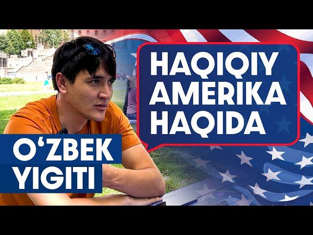 AMERIKADA GREEN KARTA YUTGAN O'ZBEK BILAN SUHBAT / MUHABBAT BILAN