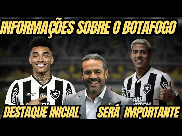 IGOR JESUS TEM BOM INÍCIO NO BOTAFOGO MESMO SEM GOLS | MATHEUS MARTINS SERÁ MUITO IMPORTANTE