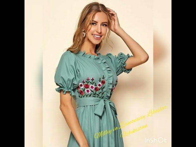 yozgi fasonlar 2022 yozgi liboslar#новые модные&летние платья#新時尚&夏裝#new fashions&summer dresses