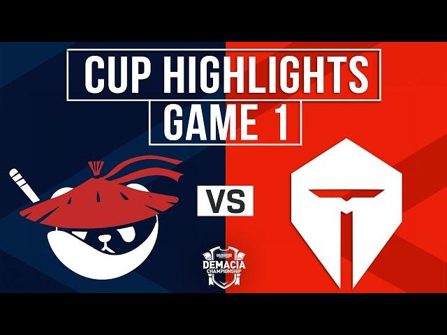 AL vs TES Highlights Game 1 | Demacia Cup 2024 Grand Final | Anyone's Legend vs Top Esports