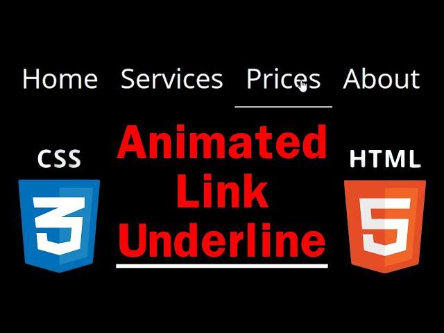 CSS - Link Underline Tutorial In 10 Minutes