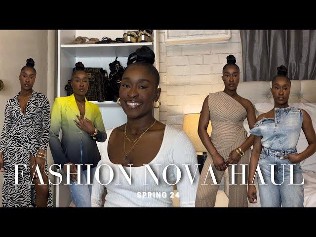 HUGE Fashion Nova Spring Haul 2024 | Classy + Chic Everyday Looks