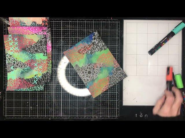 Art Journaling with Niamh: Mini Colour theory class using analogue colour schemes