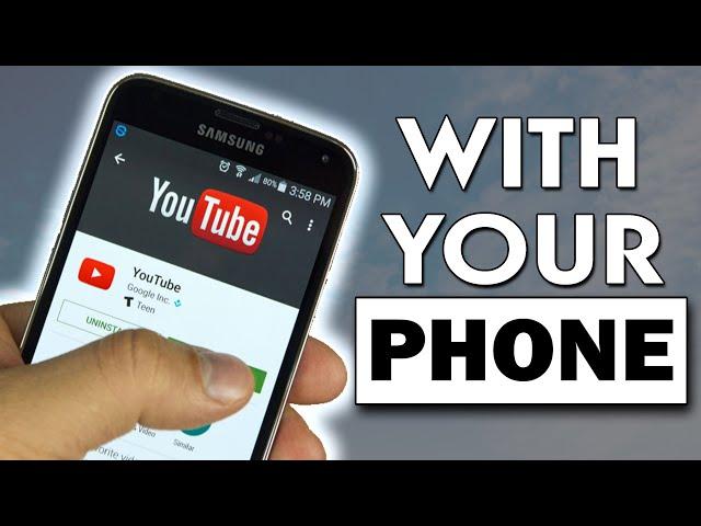 How to START a YOUTUBE Channel With YOUR PHONE in 2022