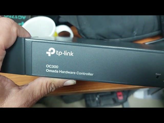 Omada Controller OC300 Unboxing and Dashboard