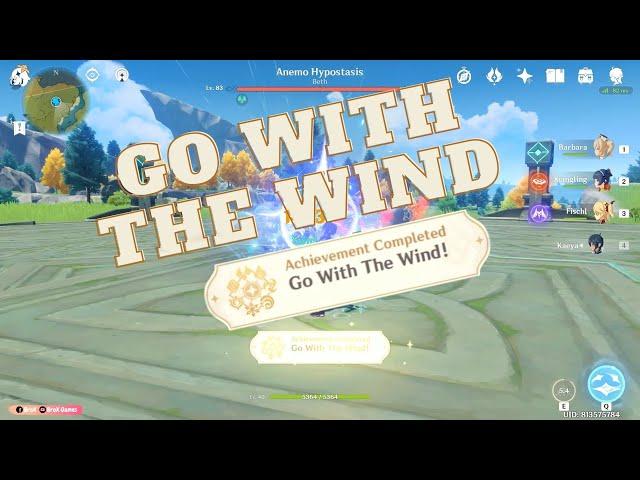 How To Complete Elemental Specialist "Go With The Wind!" Achievement - Genshin Impact