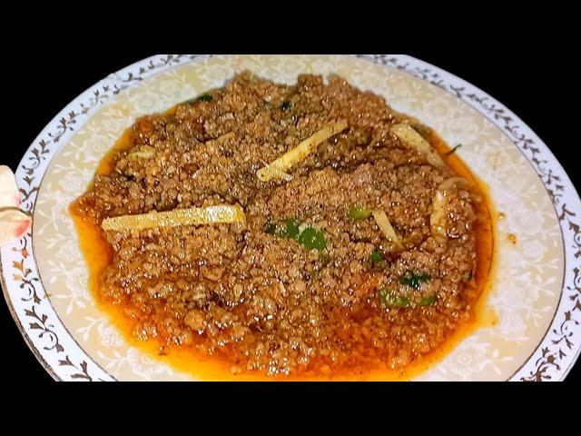 Shinwari Keema Karahi Recipe | Keema Karahi Recipe By Blingspot Pk | Qeema Karahi