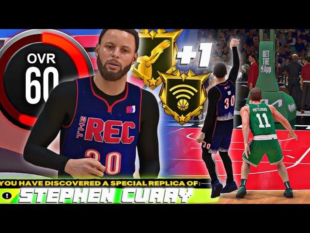 I TOOK A 60OVRALL STEPHEN CURRY TO RANDON REC BUT WITH A 99+THREE!!!!