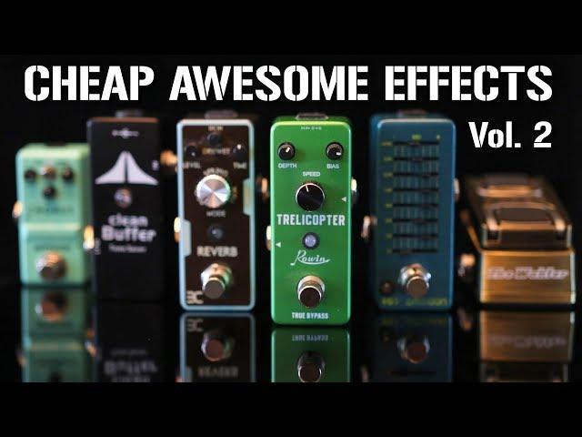 More CHEAP but AWESOME mini effects pedals!