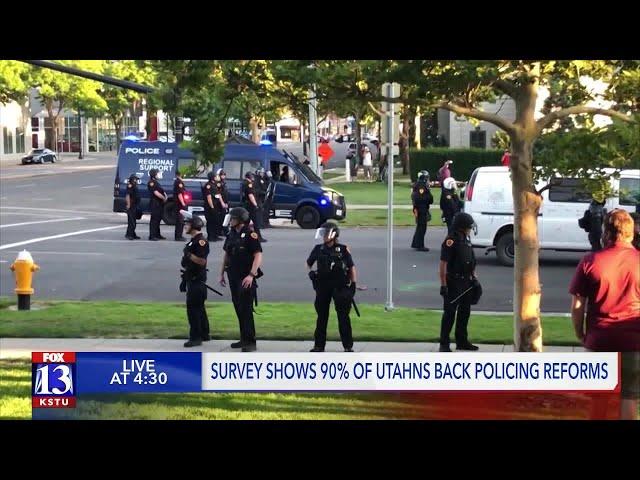 Survey: 90% of Utahns back police reforms