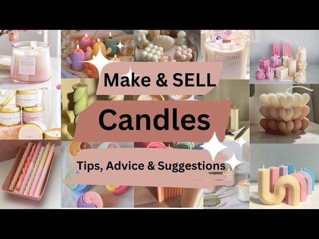 Candle Making for Profit: Start Your Own Profitable Candle Making Business!  #businessideas #candle