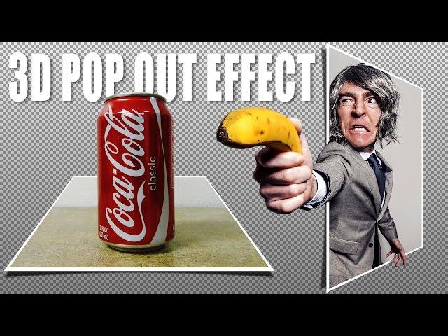 How To Make a 3D, Pop-Out Effect — Photoshop Tutorial