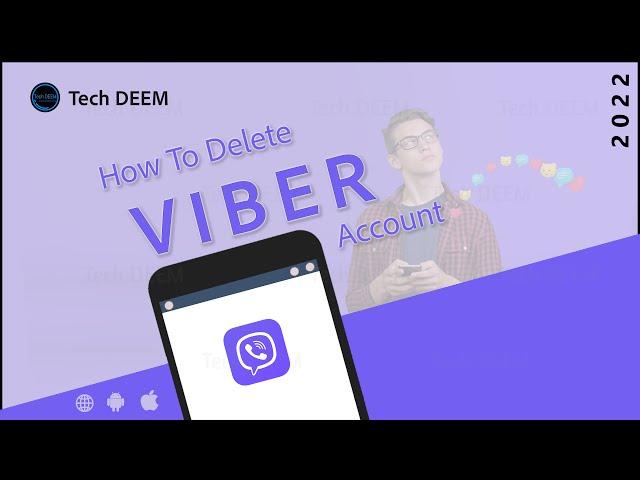 How To Delete Viber Account | 2022