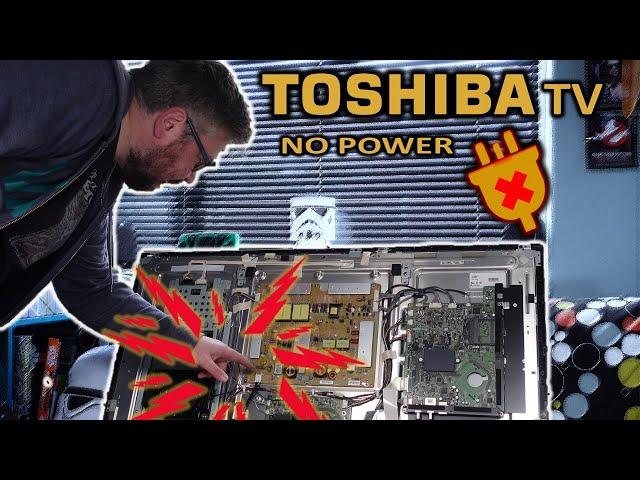 Trying To Fix A TOSHIBA TV With NO POWER