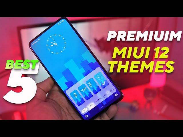 TOP 5 Premium MIUI 12 Themes of Year 2021 | Free to Download