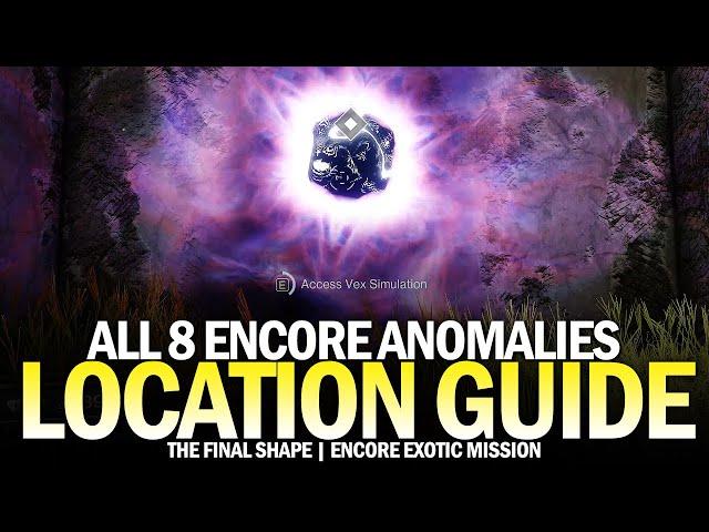 All 8 Temporal Anomalies in Encore Location Guide (Epilogue: Anomalous Voices) [Destiny 2]