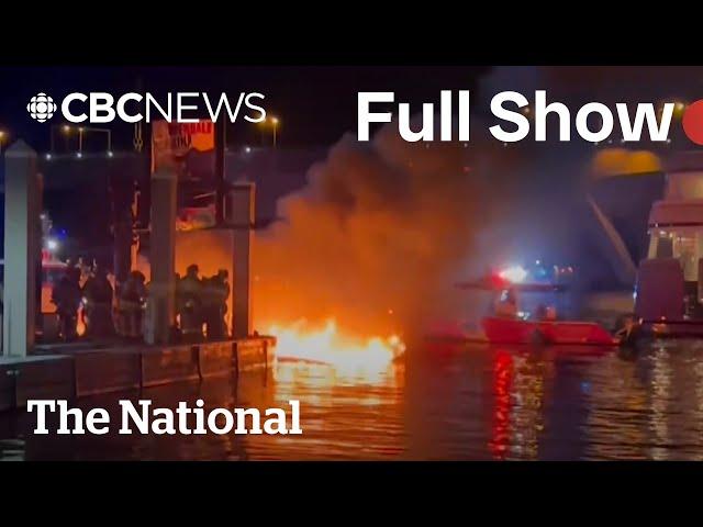 CBC News: The National | Canadian reportedly killed in boat explosion