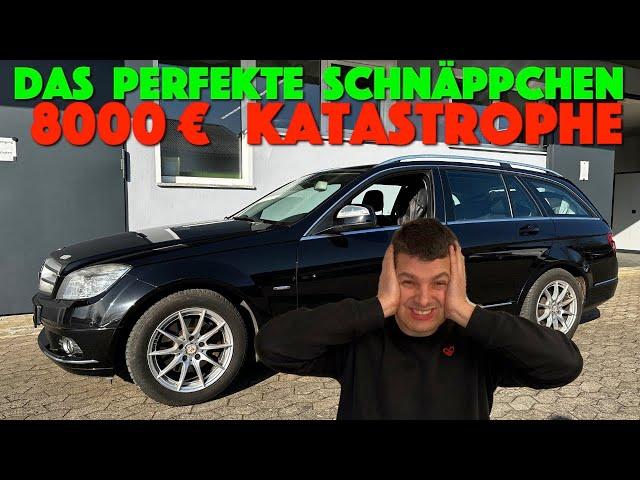 8000€ used car becomes a bottomless pit. Mercedes C Class with expensive defects