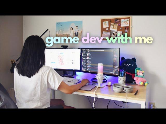 Day in the Life of a Game Developer | Cozy Productive Vlog