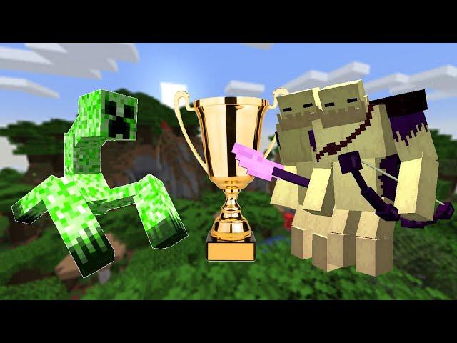 ENDER BEAST LANCER AND ENDER BEAST ARCHER VS MUTANT CREEPER