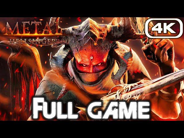 METAL HELLSINGER Gameplay Walkthrough FULL GAME (4K 60FPS) No Commentary