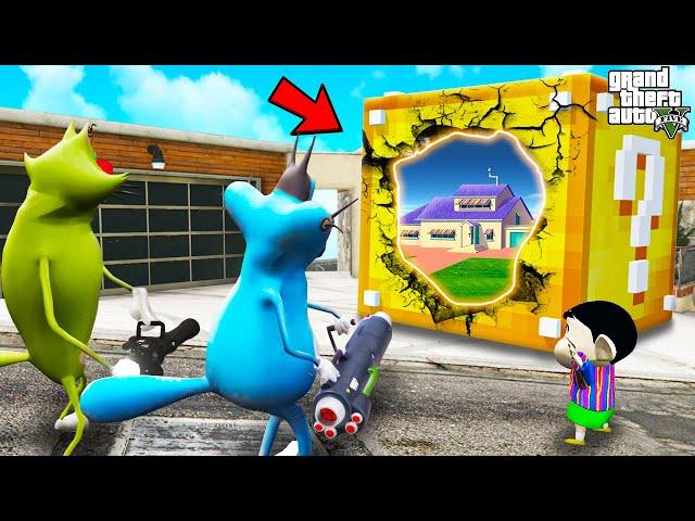 GTA 5 : Oggy Opening The Biggest Lucky Block With Jack