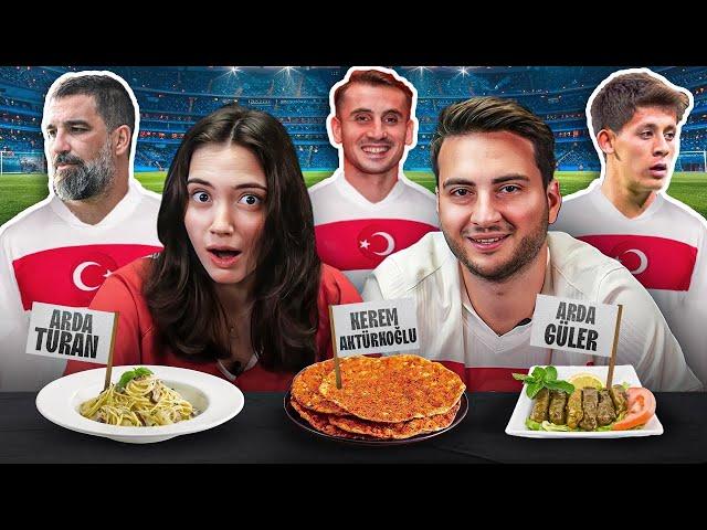 MİLLİ FUTBOLCULARIN SEVDİĞİ YEMEKLERİ DENEDİK ! EMİRİVRİV | MERT EREN