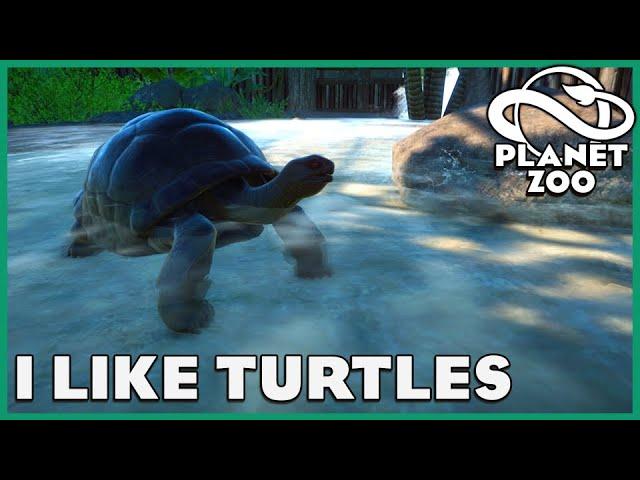 Aldabra Giant Tortoise Habitats! Planet Zoo: Zoo Spotlight 23