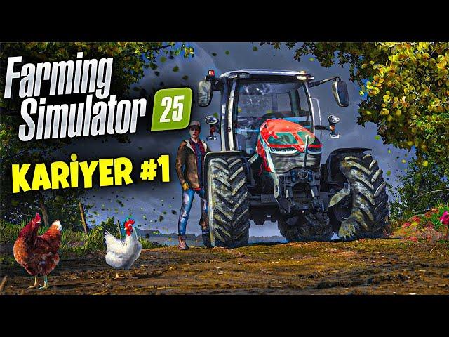 FARMİNG SİMULATOR 2025 KARİYER 1 BÖLÜM / CANLI YAYIN TEKRARI