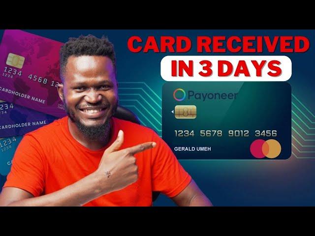 How To Order A Payoneer Card and Receive it In 3 Days (Payoneer MasterCard)