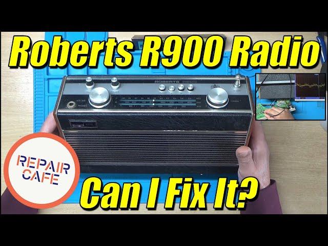 Faulty Roberts R900 Radio [Repair Cafe] | Can I Fix It?