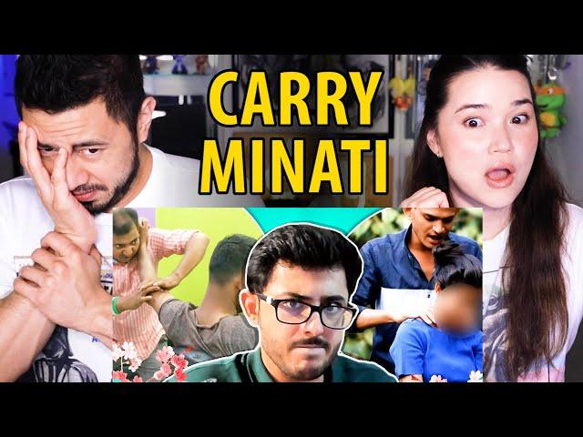 CARRYMINATI | Massage Paradise | Reaction by Jaby Koay & Achara Kirk!