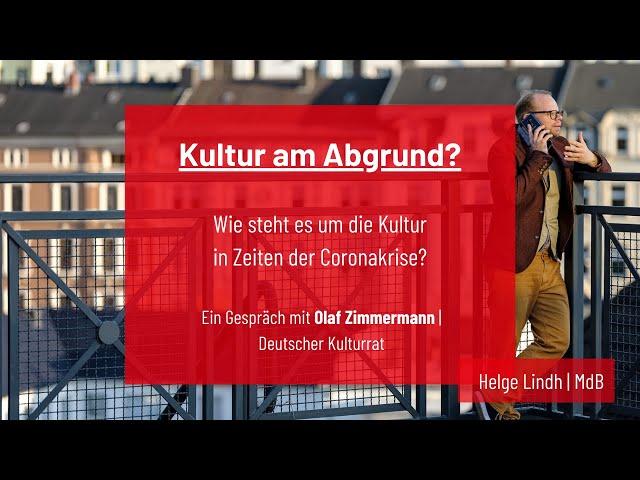 Kultur am Abgrund? Im Gespräch mit Olaf Zimmermann | Deutscher Kulturrat