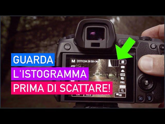 L'ISTOGRAMMA IN FOTOGRAFIA. Pratica sul campo!